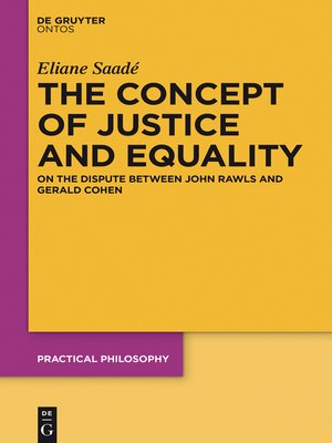 cover image of The Concept of Justice and Equality